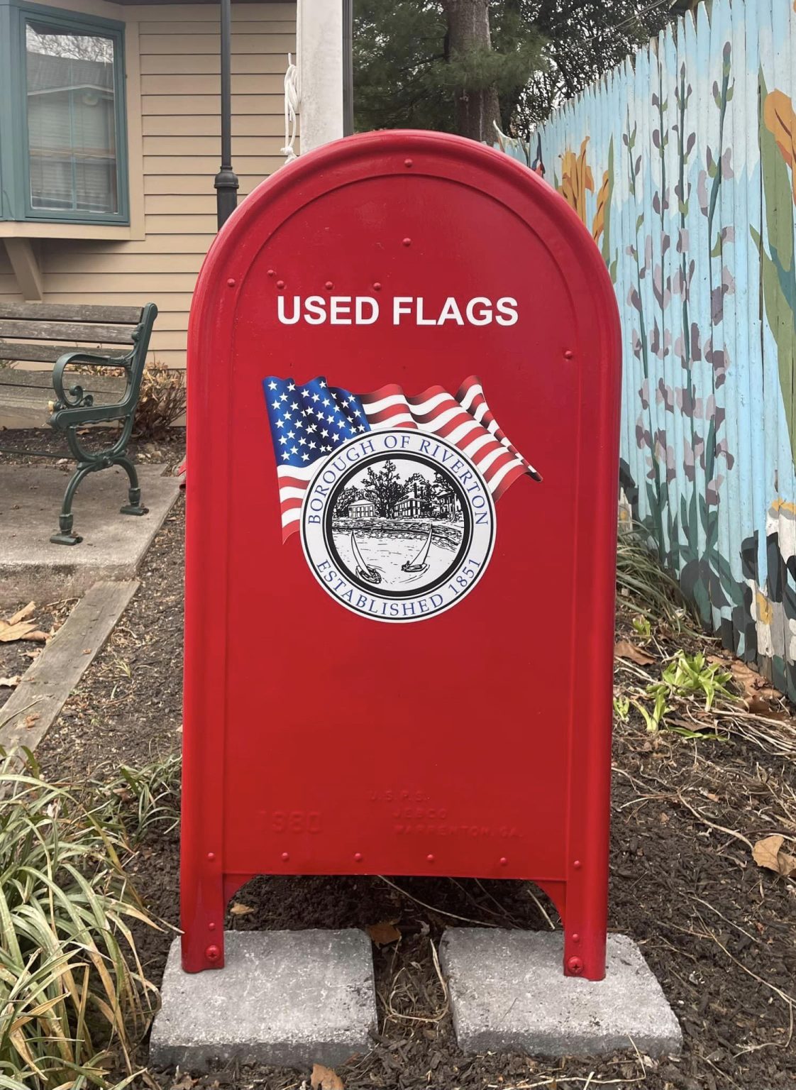 used-american-flag-disposal-at-borough-hall-borough-of-riverton-nj